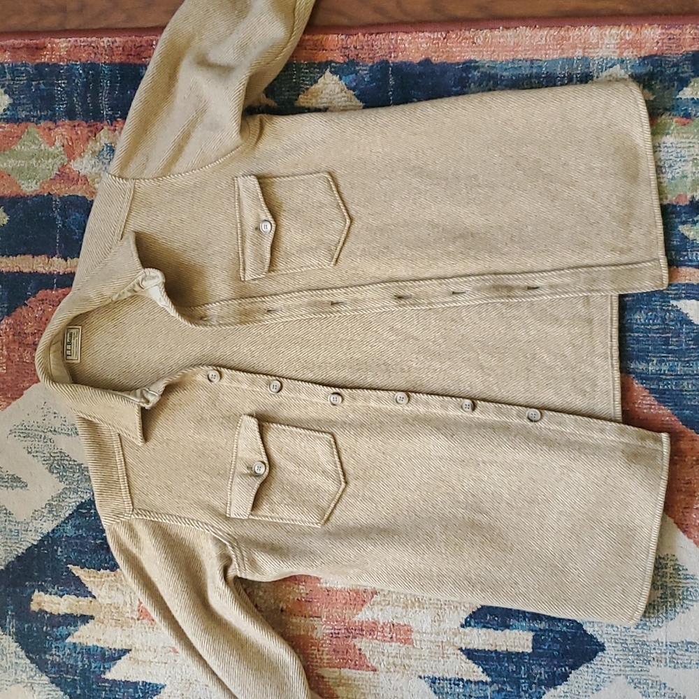 LL Bean Northwoods Wool Coat